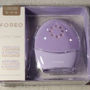 Foreo Luna 3 Plus Thermo-facial Microcurrent Cleansing Sensitive Skin NIB